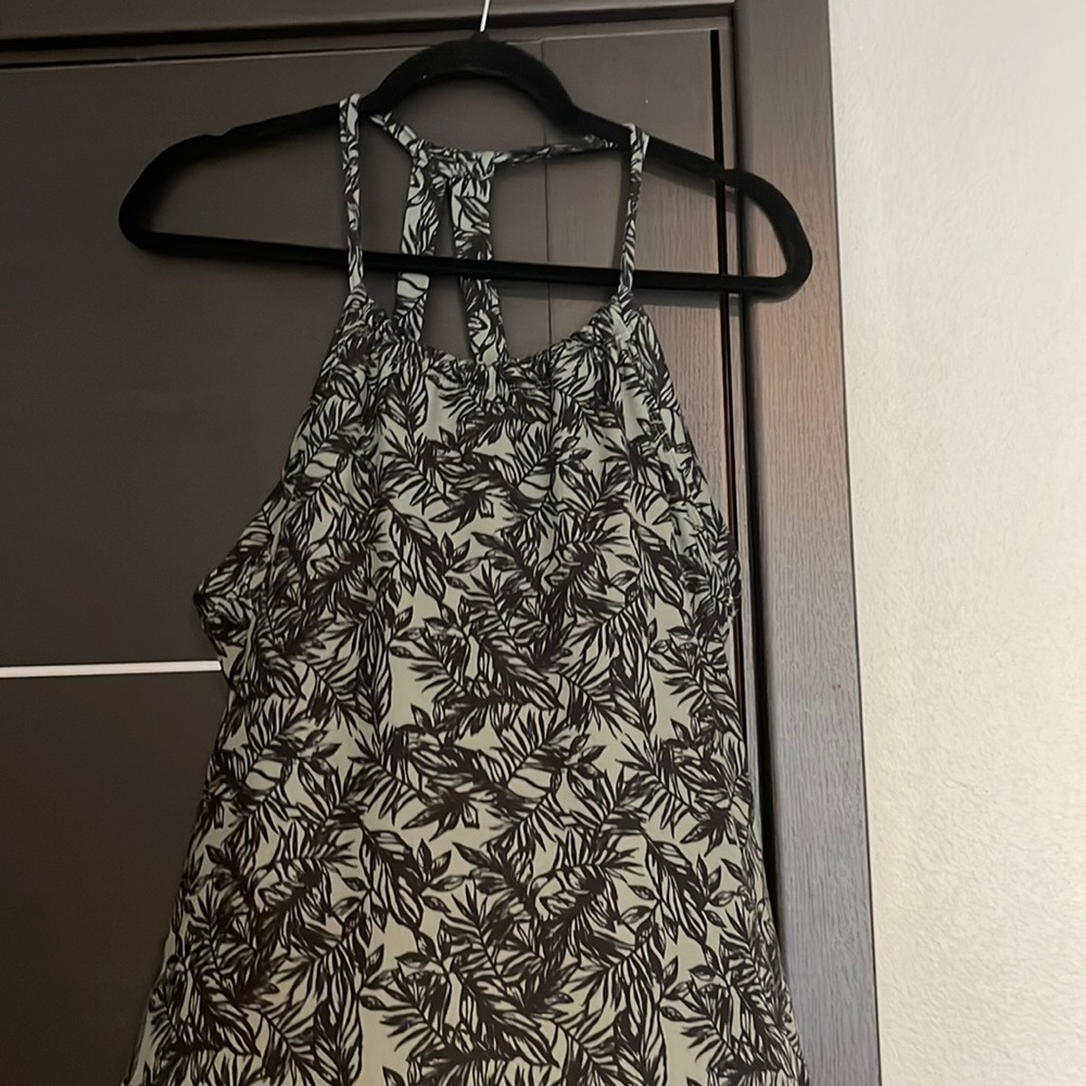Halter back dress